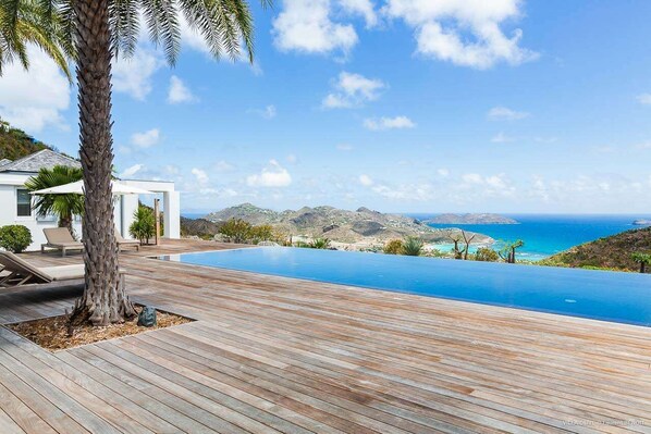Deck at WV ECO, Gouverneur, St. Barthelemy