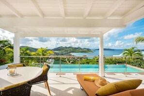 Terrace at WV LLA, St. Jean, St. Barthelemy