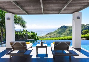 Terrace at WV VLY, Vitet, St. Barthelemy