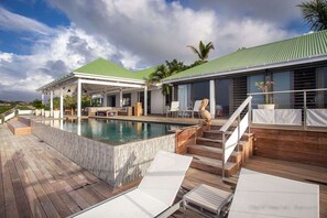 Villa Pool at WV IEW, St. Jean, St. Barthelemy