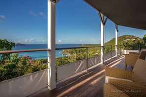 Deck at WV IEW, St. Jean, St. Barthelemy