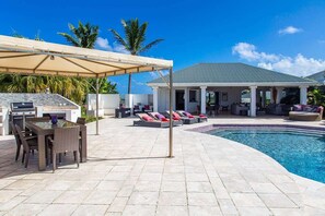 Patio at WV ZEN, Pointe Milou, St. Barthelemy