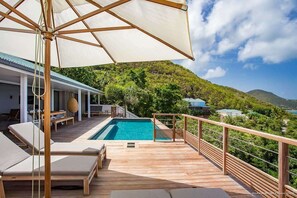 Deck at WV SUM, Pointe Milou, St. Barthelemy