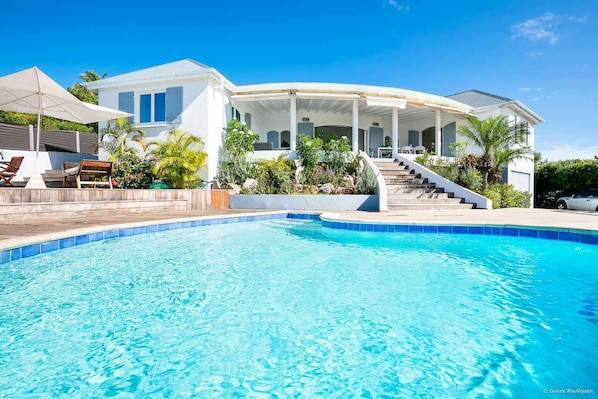 Villa Pool at WV TAN, Colombier, St. Barthelemy