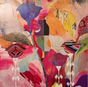 artwork in twins room