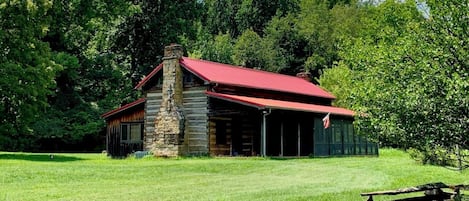 Welcome to Two Chimneys! This cabin has been in our family for 4 generations.