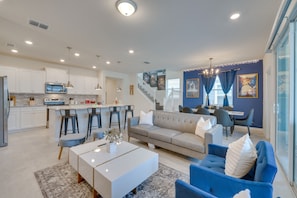 Living Room | Private Outdoor Pool w/ Lanai | Resort Amenities | Gated Community
