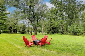 Fire Pit | Forested Views