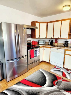 well equipped kitchen 