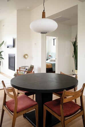 View from kitchen