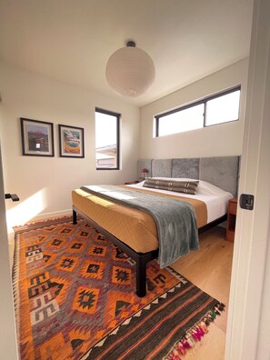 Bedroom with king bed
