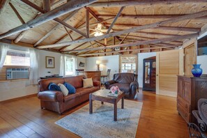 Living Room | Window A/C Units | Queen Sleeper Sofa