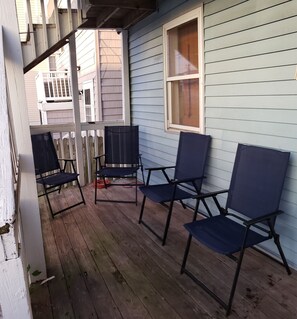 1st Floor: Back deck great for hanging out!