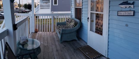 1st Floor: The front porch is great for people watching