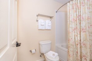 Start and end your day in your cozy bathroom. 