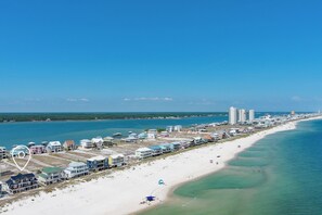 Beautiful beach for miles!