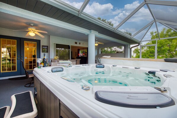 Bubbelpool utomhus