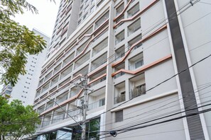 Fassade der Unterkunft