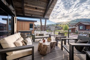 Take in the fresh Colorado air on one of the many decks