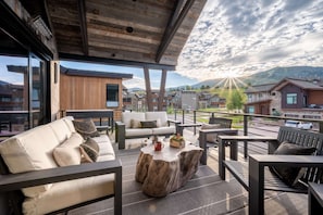 Take in the fresh Colorado air on one of the many decks