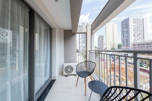Vista del balcone