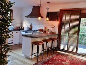 Fully equipped kitchen perfect for self catering