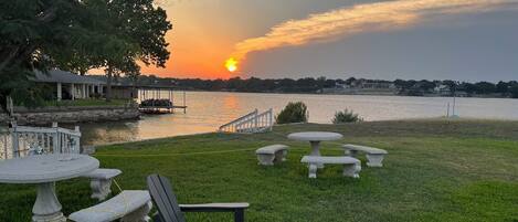 Beautiful Sunsets from your backyard view 
