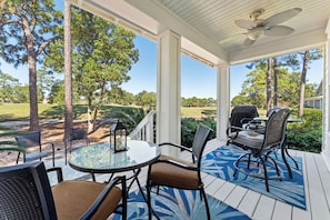 Back Porch on Golf Course