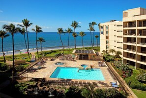 Come swimming the cool pool while listening to ocean sounds!