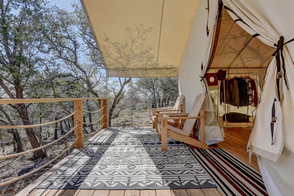 Wake up to beautiful mornings like this, relax on your private deck