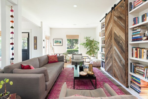 Bright and open living room