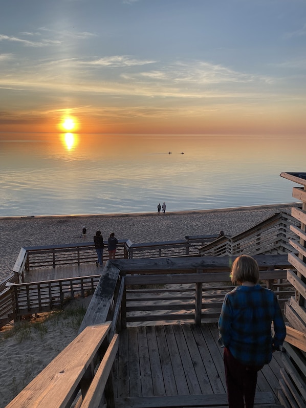 Sunset at North Beach Access
