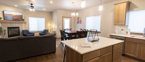Living room and dinning
