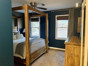 Sound-machines and extra blankets are provided for more restful nights.