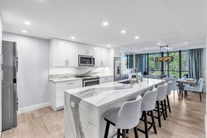 kitchen island with seating