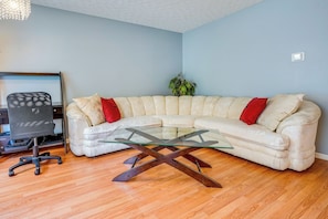 Office Area | Laptop-Friendly Workspace