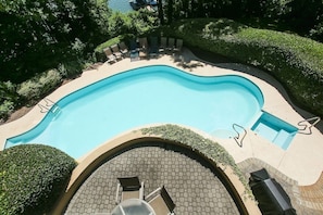 Overlooking the Pool