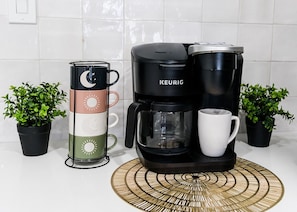 Kaffe och/eller kaffebryggare