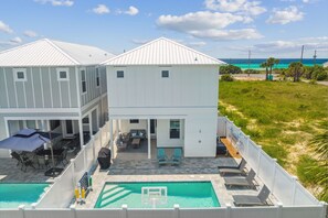 Rear Fenced-In Yard with In-Ground Swimming Pool