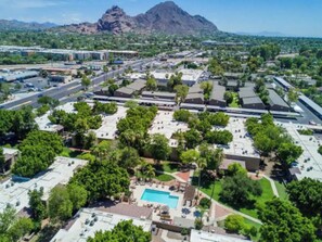 Camelback Mountain in the background 