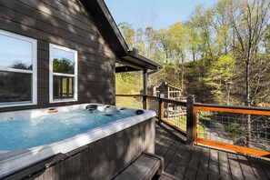 Bain à remous extérieur