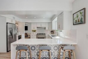 Remodeled kitchen