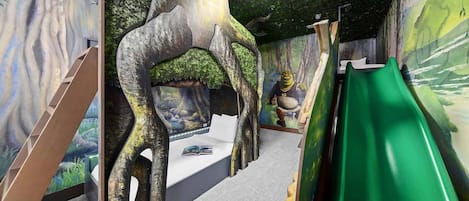 Ogre's Grove Themed Bedroom on Second Floor