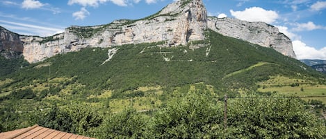 la vue panoramique sur les falaises de Presles