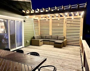 Deck at night