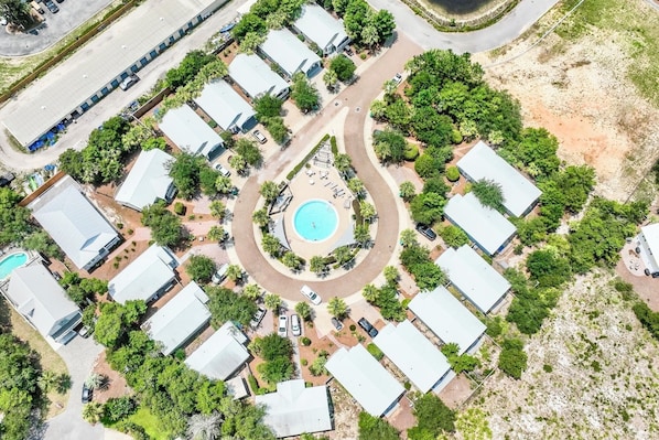 Imagine enjoying a small quiet community in Seagrove Beach, steps from the beach.