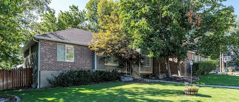 Front of home. Owner on site upstairs. 
Rental in back basement. 