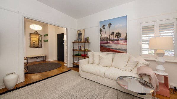 Beautifully styled living room