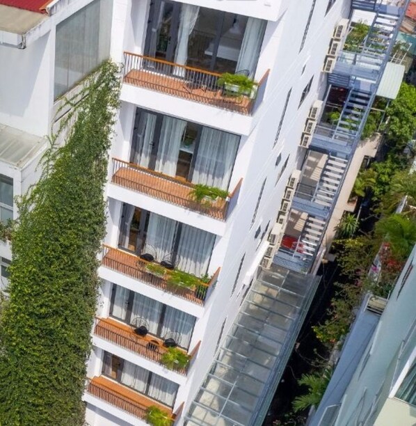 Fachada da propriedade