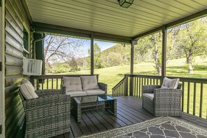 Hang out on back deck